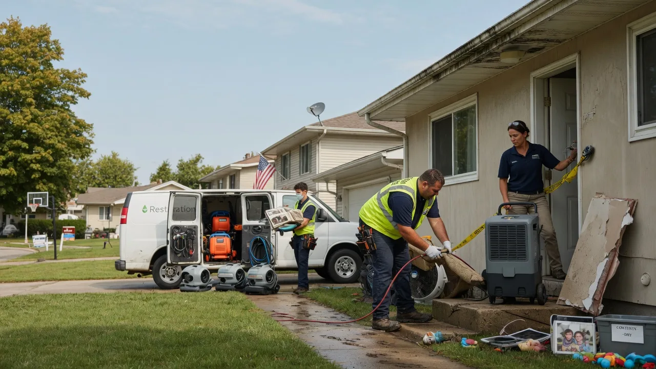 Water Damage Restoration in Blue Springs, MS near me